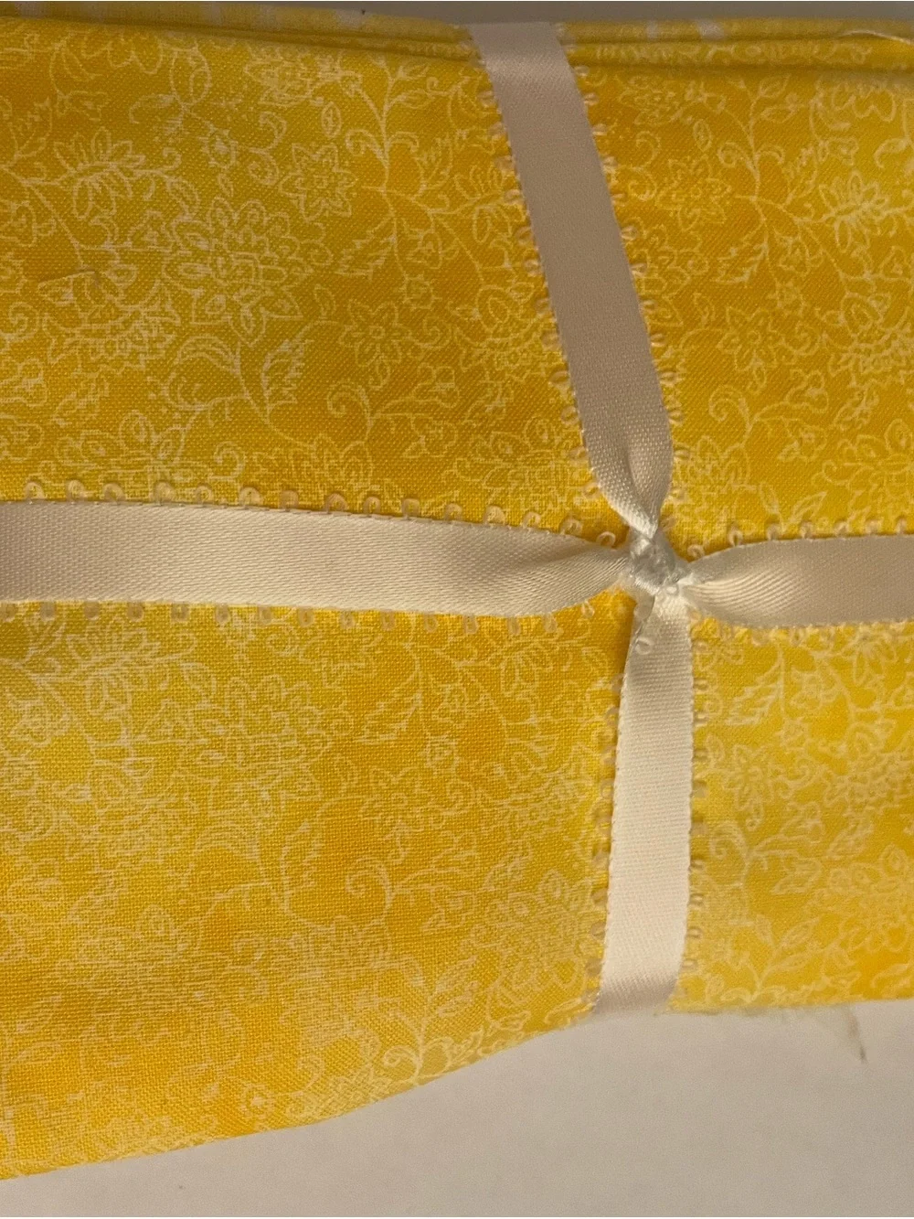 Pretty Pack from Yellow Cotton Fabric Bundle